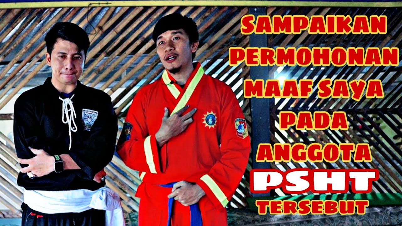 Salah satu anggota Tapak Suci datangin Denny untuk Minta Maaf