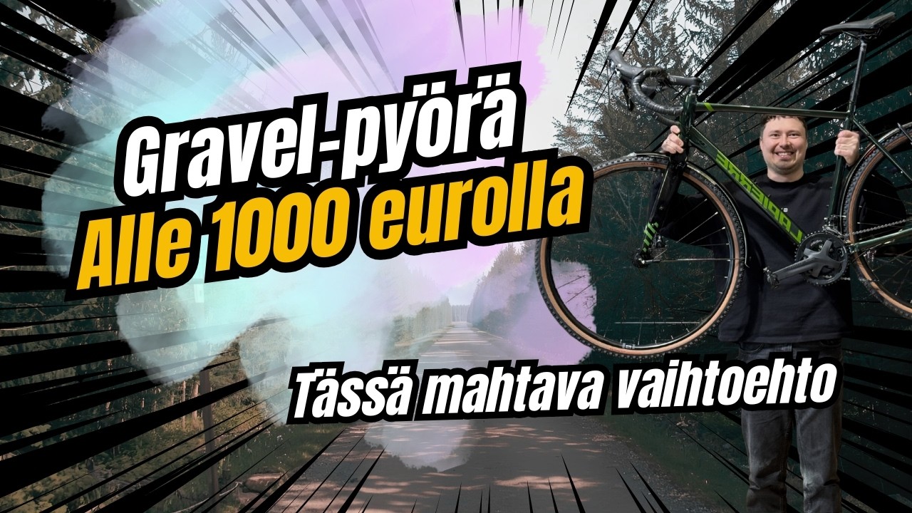 Paras gravel alle 1000€? Voiko olla oikeasti hyvä? Lapierre Crosshill 3.0
