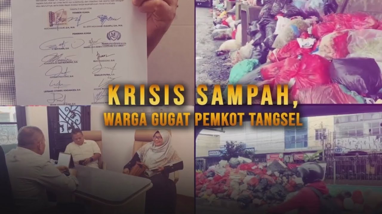Krisis Sampah, Warga Gugat Pemkot Tangsel | Kabar Siang