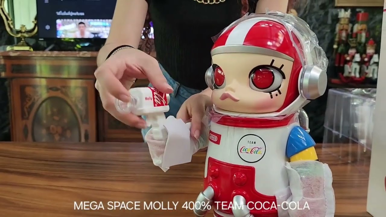 unboxed space molly coca cola team 400% from Shibuya store