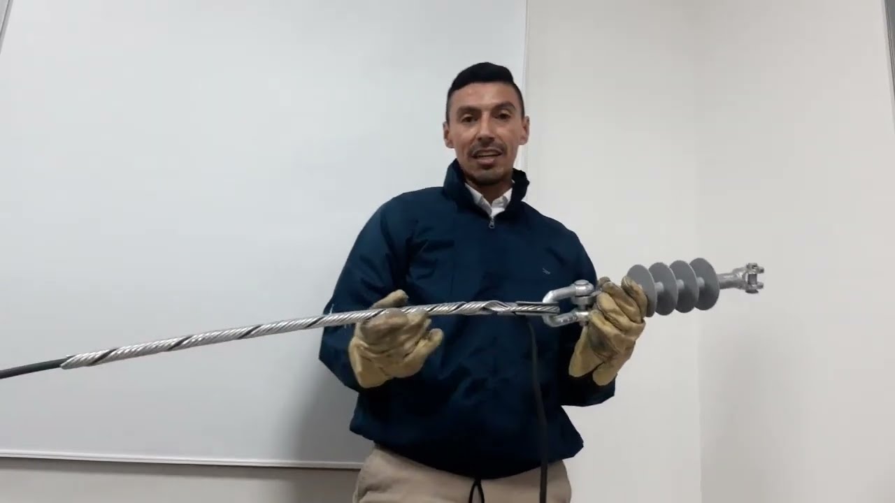 ✅ Clase 7 Hagamos una Retención o TEMPLA con AMARRE PREFORMADO | Curso de REDES ELÉCTRICAS COMPACTAS
