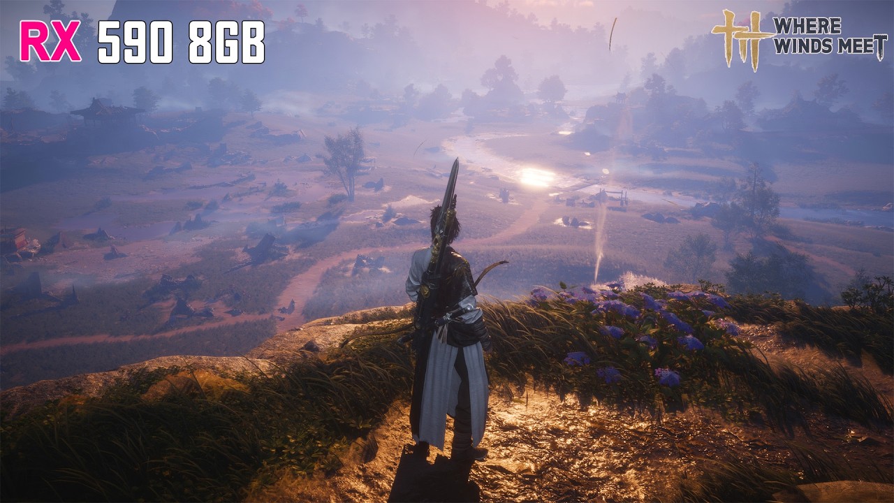Where Winds Meet: RX 590 GME 1080p Benchmark - Can It Run? | All Settings Tested | FPS & Performance