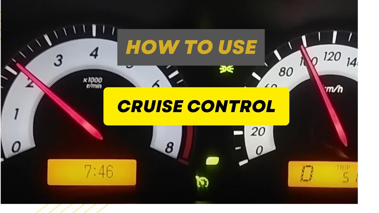 How to use Cruise Control || Toyota Corolla || Altis 1.6  Sunroof || AN Reviews