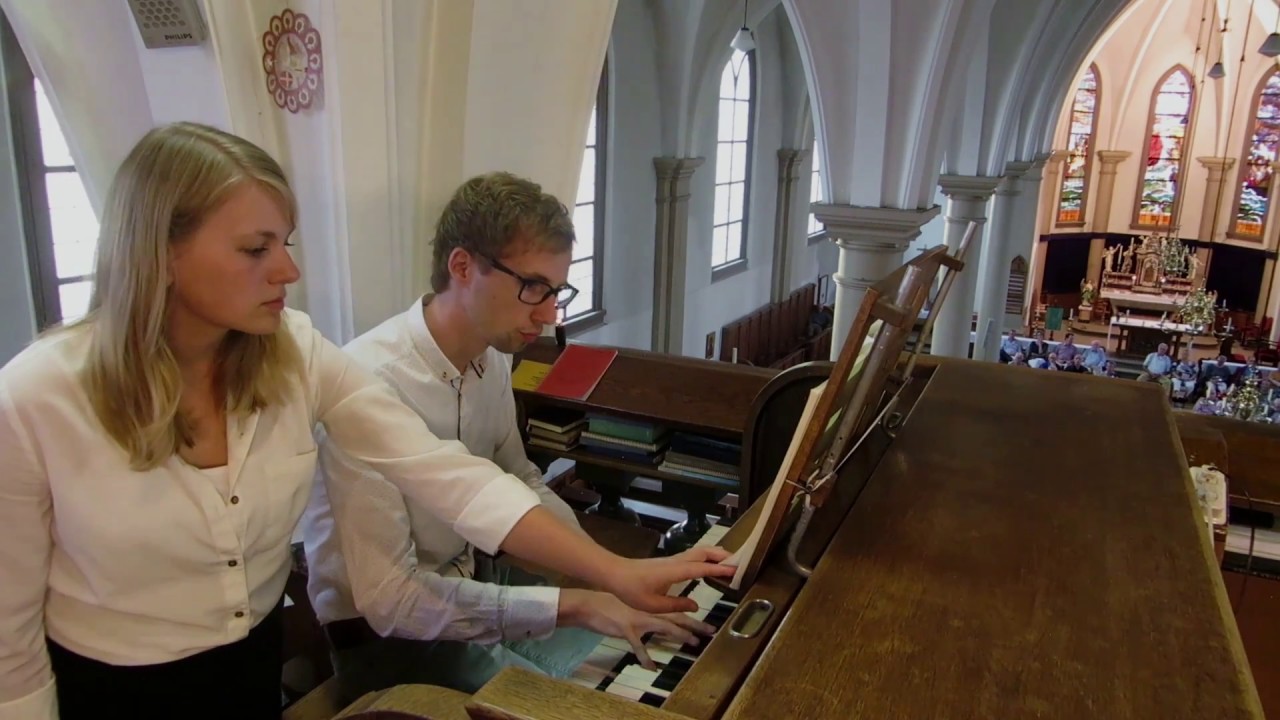 J.S. Bach - Trio Sonata No. 2 in C Minor BWV 526 - Gert van Hoef - Ste. Agneskerk Egmond aan Zee