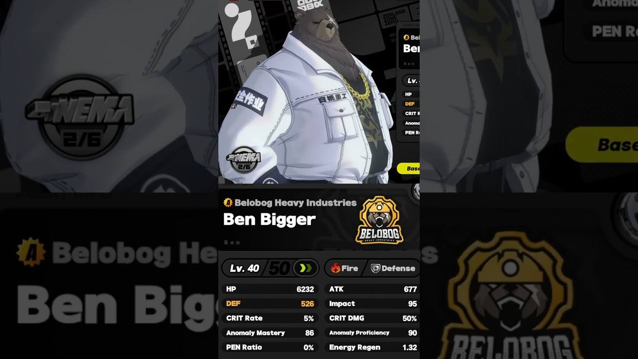 Comparing Seth Lowell and Ben Bigger #zzz #zzzero #zenlesszonezeroedit #gaming