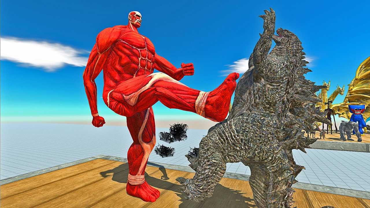 COLOSSAL TITAN VS ALL UNITS - Animal Revolt Battle Simulator