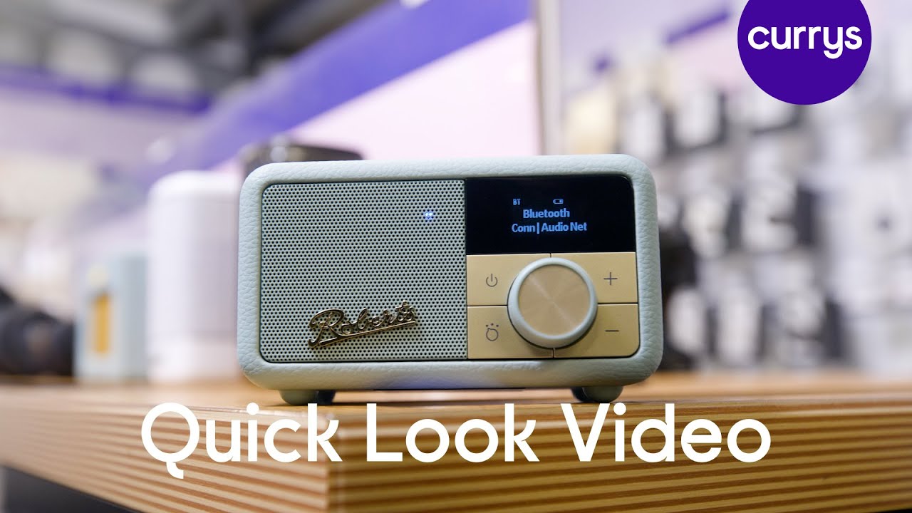 ROBERTS Revival Petite DAB+/FM Retro Bluetooth Radio - Quick Look