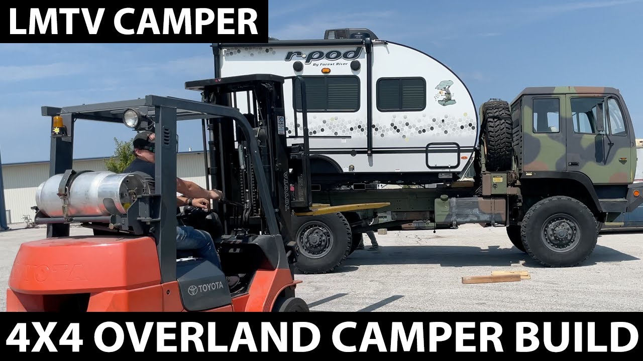 Building 4x4 LMTV R-Pod Overland Camper