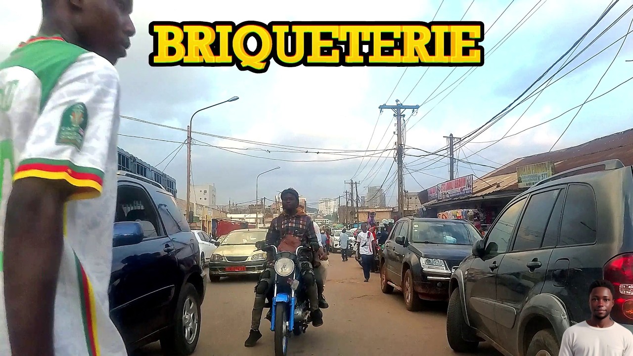 Traversée de Yaoundé  Du Quartier GOLF à la BRIQUETERIE 4K