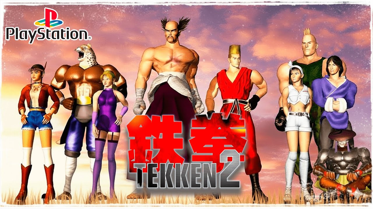 Tekken 2 ( PSX ) [ Arcade Mode 