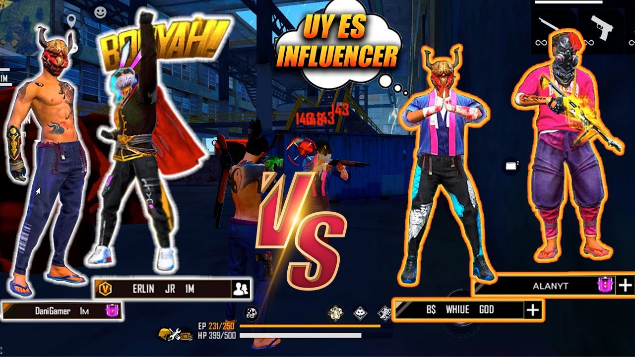 !ENTRO A ESCUADRA RANDOM Y ASI REACIONAN ESTOS SAKURA AL VER ESTE INFLUENCER *FREE FIRE