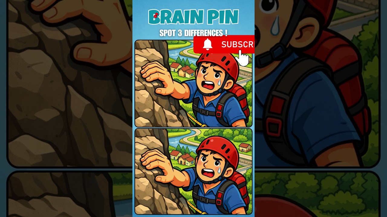 Don&rsquo;t Blink! Spot the Hidden Differences Fast! | Spot the 3 Differences | Only Sharp Eyes Can Win!