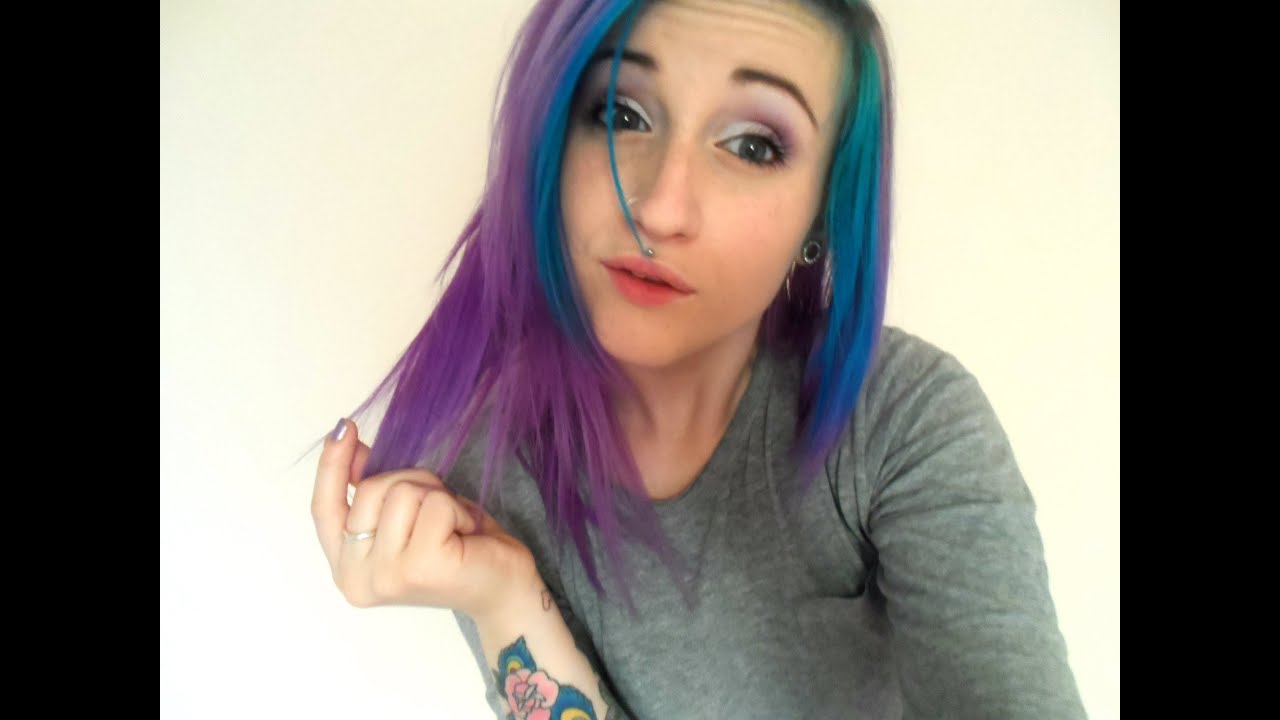 Dying My Hair Purple Haze