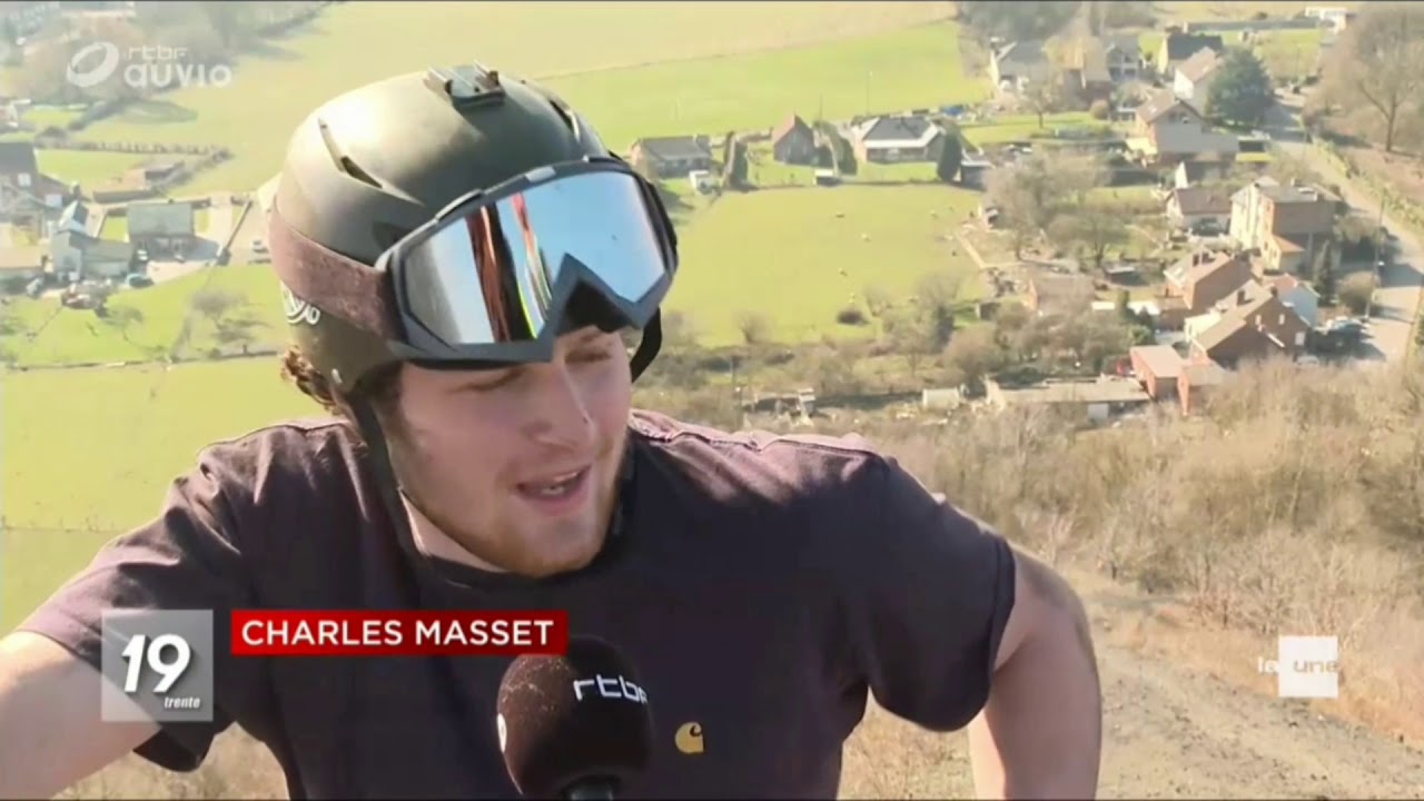 ON PASSE AU JT !! - SKIER SUR UN TERRIL