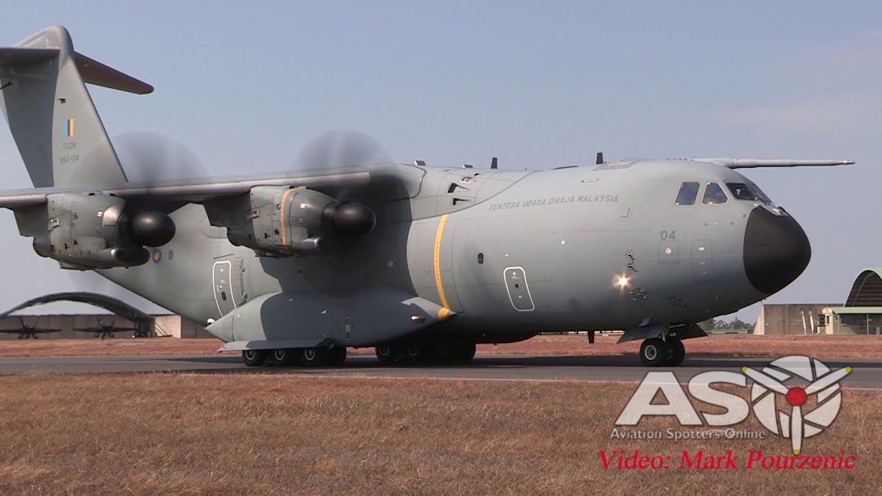 Airbus A400M Atlas  TUDM Pilot interview  Exercise Pitch Black 2018 Open Day