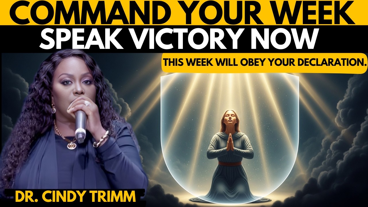 Powerful Morning Prayer to Command Your Week | Dr. Cindy Trimm Prophetic Declarations & Morning