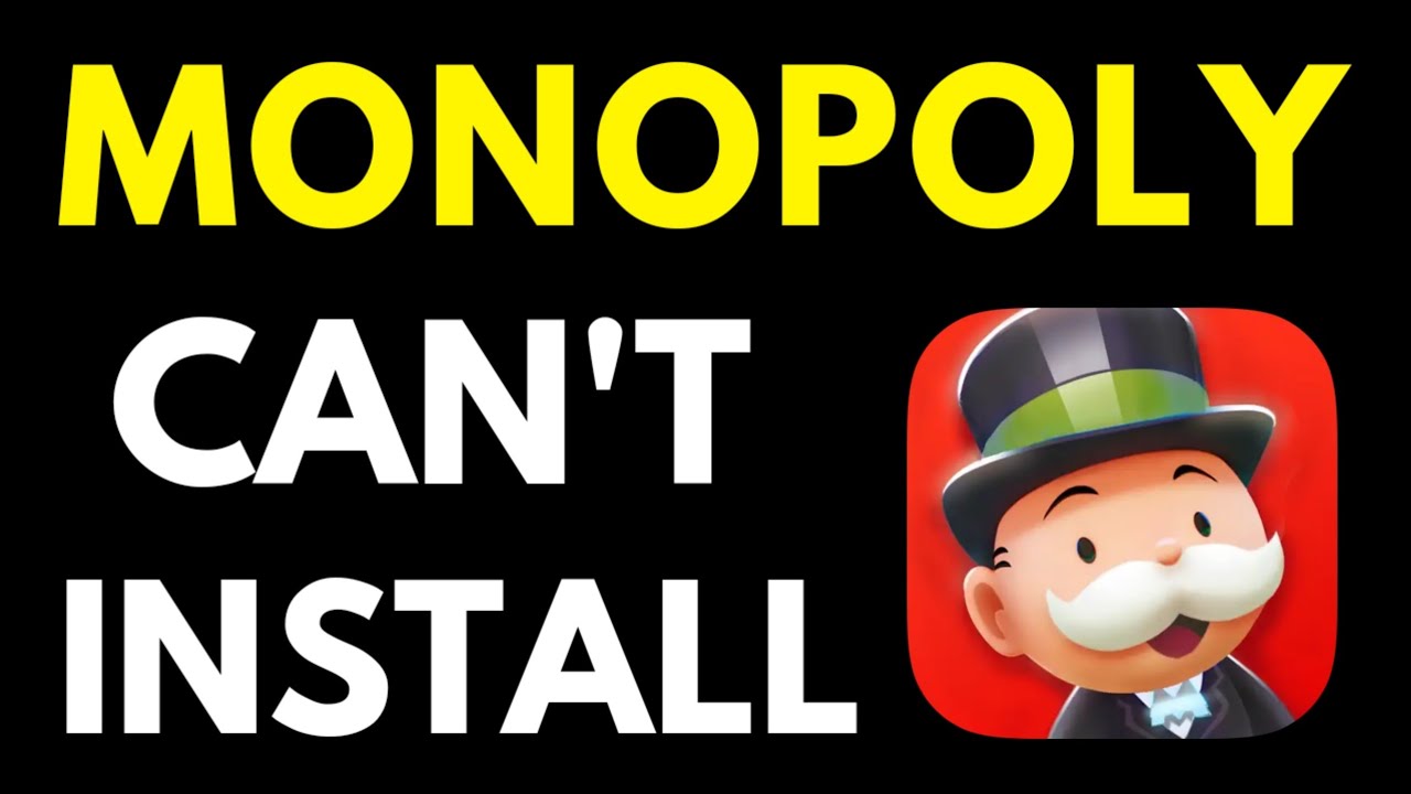 fix Can't Install Monopoly GO App Play Store Not Download Problem Solve