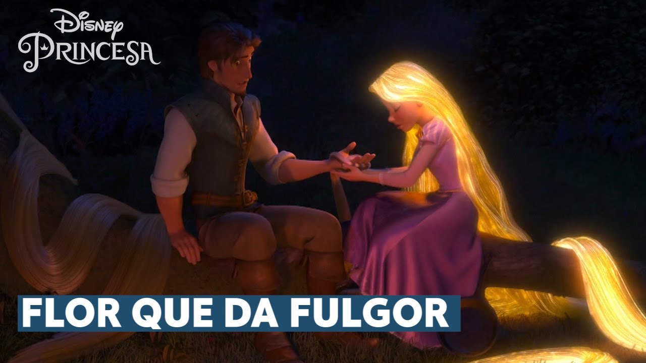 Flor Que Da Fulgor | con letra | Enredados