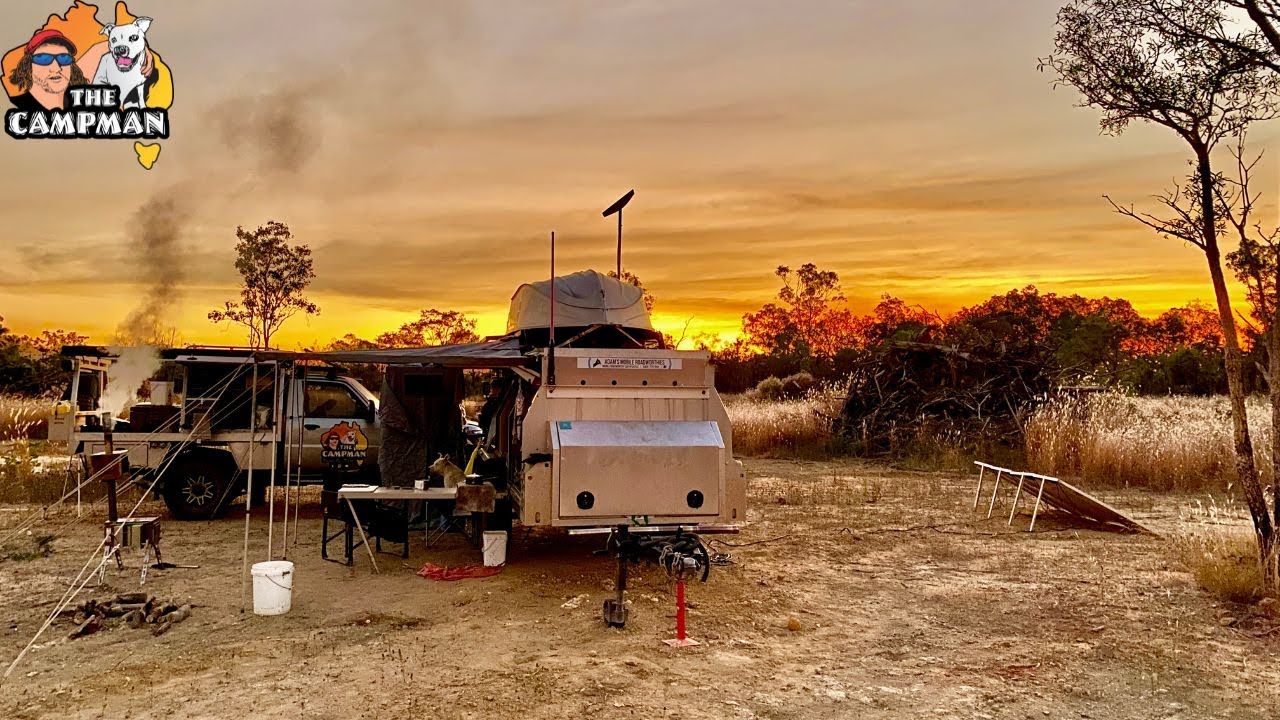 First camp for the dry season, NT..Rundown on our camp set up..