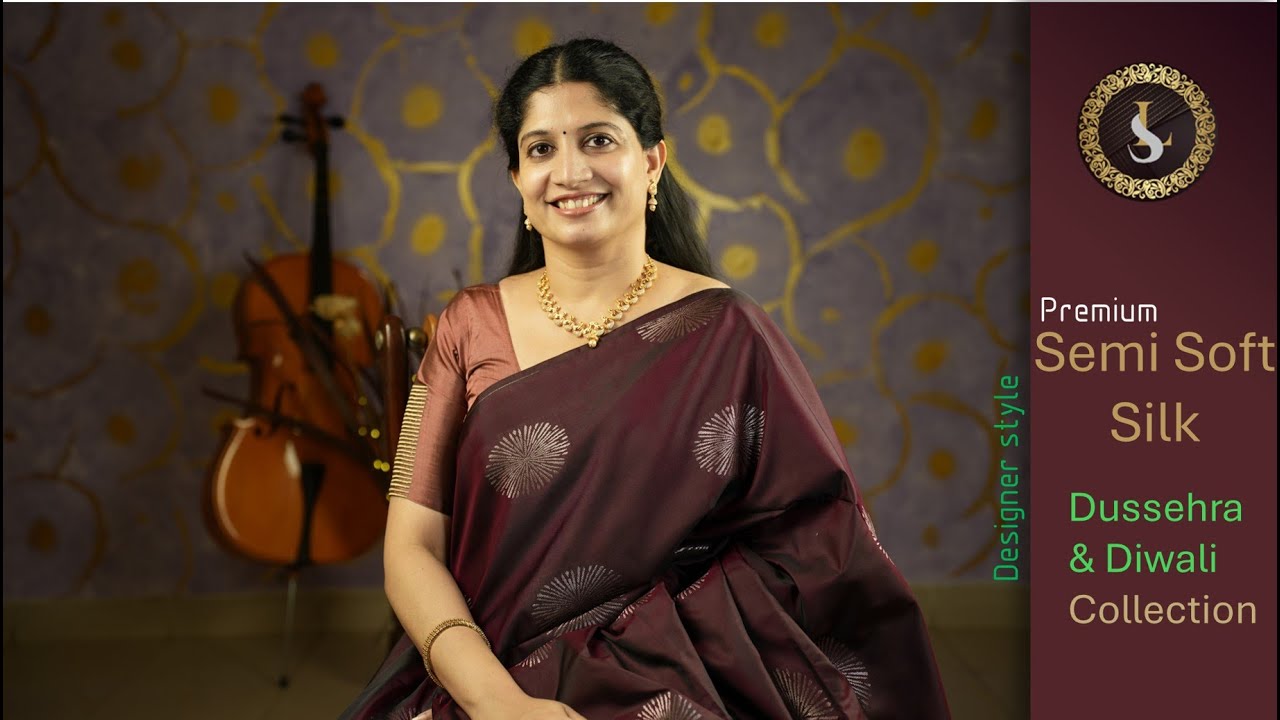 Premium Semi Soft Silk |  Dussehra & Diwali Collection | Silverlines