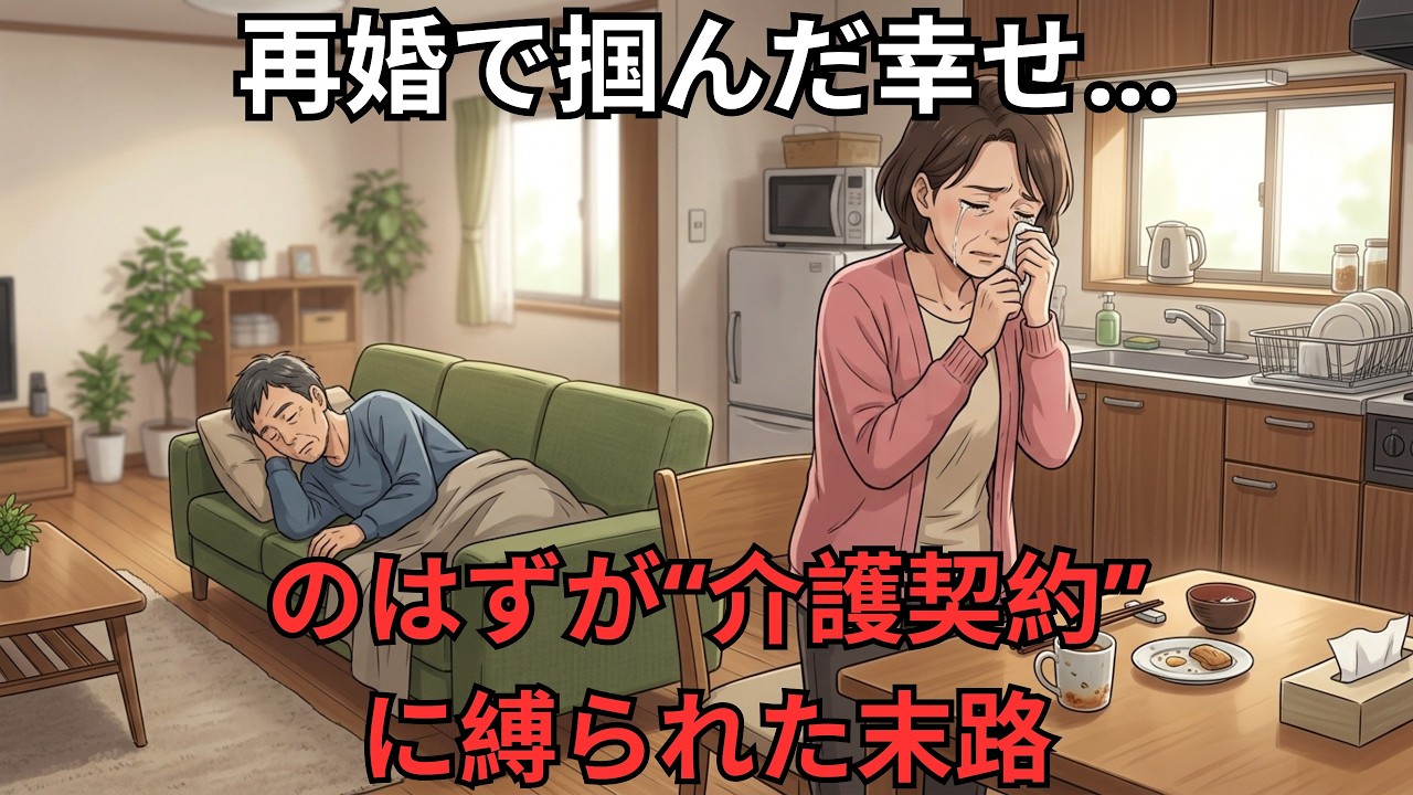 【因果応報】再婚で掴んだ幸せ…のはずが“介護契約”に縛られた末路 【60代・70代】