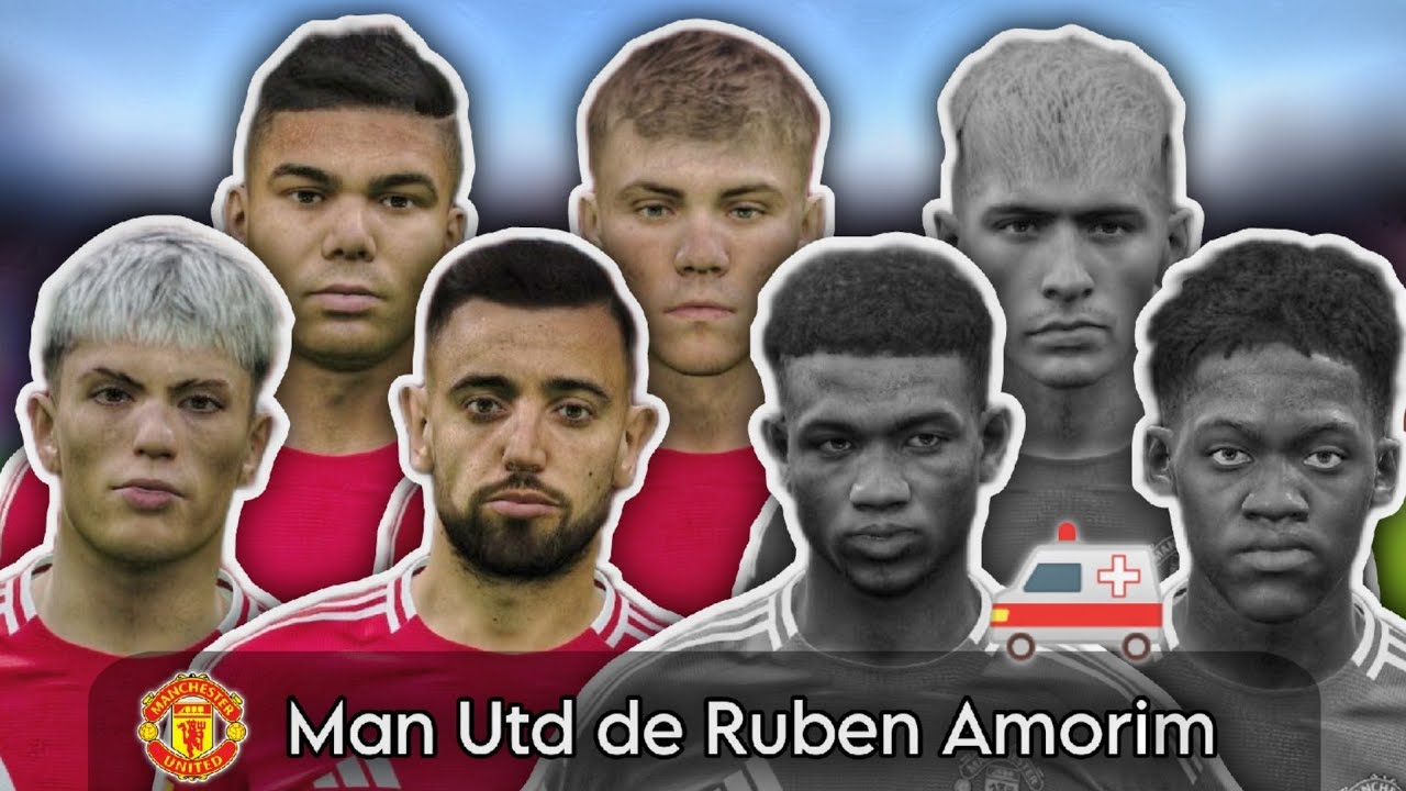 TEMPORADA CHEIA de DESFALQUES! A TÁTICA do MANCHESTER UNITED de RUBEN AMORIM