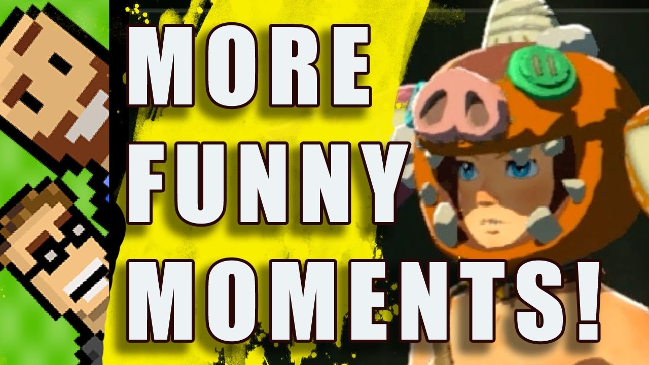 MORE FUNNY MOMENTS! Ragdoll Deaths, Stasis Rune Fun (Boulder Launching!), MORE! | Breath of the Wild