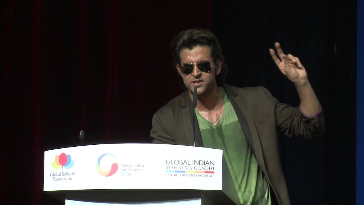 Hrithik Roshan speaks to students | GIIS leadership Lecture Series 2013 | Part 2
