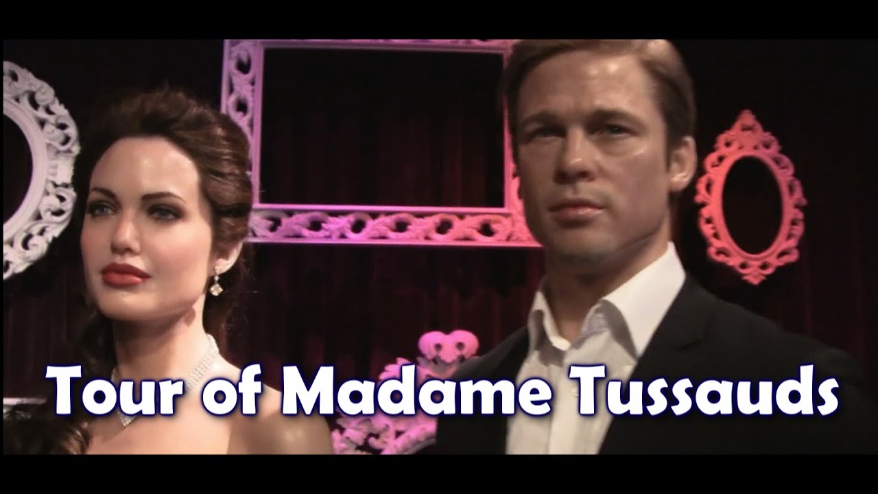 BEST Tour of Madame Tussauds in [HD] - FULL 360 UPCLOSE Fly Thru - Realistic Celebrities Wax