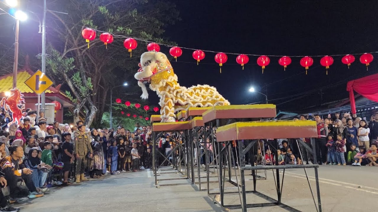 Atraksi Barongsai Meja Imlek 2026