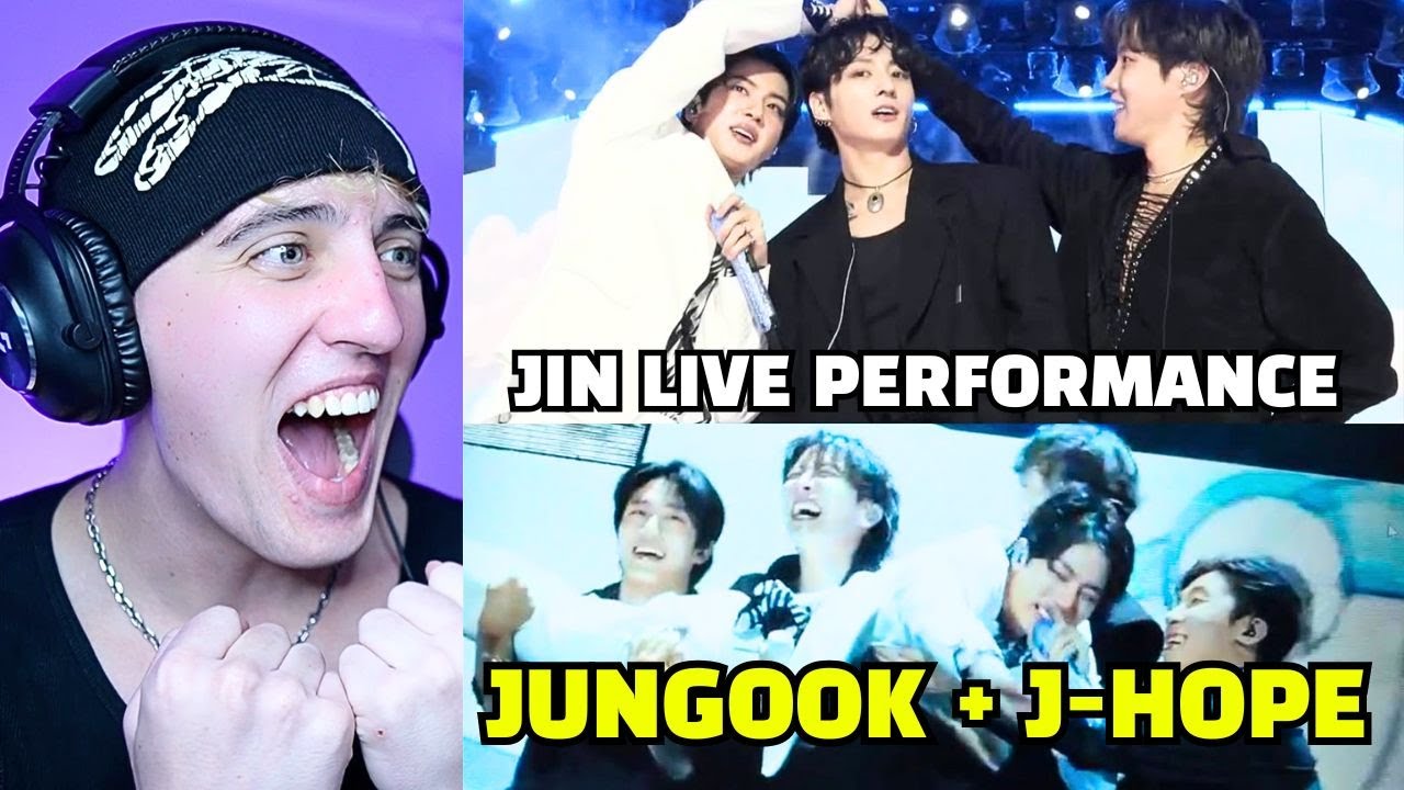 BTS JIN 'Super Tuna' Feat. JUNGKOOK + J-HOPE LIVE PERFORMANCE- REACTION!