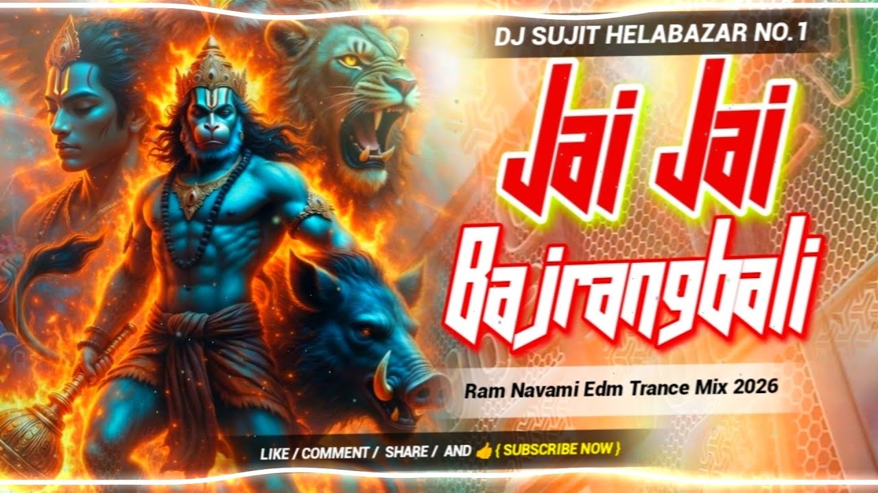 Jai Jai Bajrangbali Edm Song | Bajrang Dal Edm Trance Mix 2026 | Ram Navami Edm Trance Mix 2026 