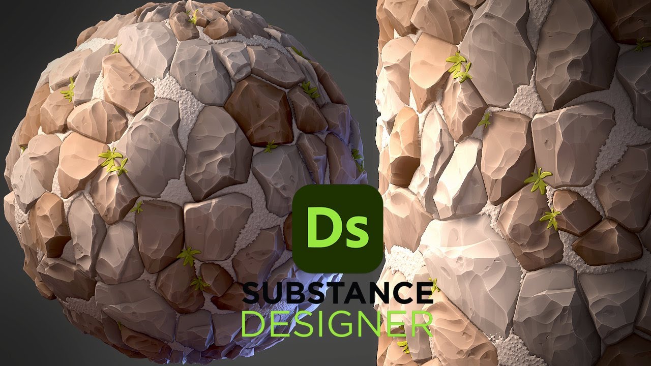 Stylized Rock Floor - Substance 3D Designer