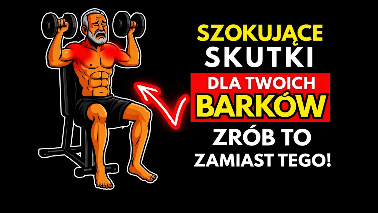 Masz ponad 40 lat? Przestań robić te 8 ćwiczeń – niszczą Twoje ramiona!