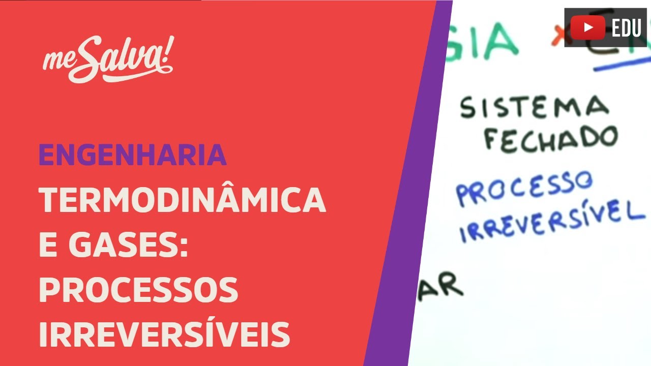 Me Salva! ESL02 - Processos Irreversíveis - Termodinâmica e Gases