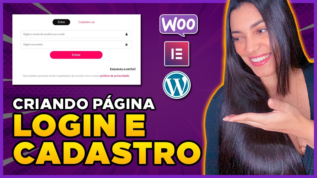 Como Criar uma PÁGINA DE LOGIN E CADASTRO Personalizada para Woocommerce (Plugin free)