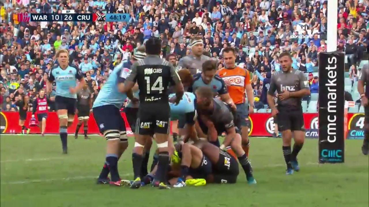 2017 Super Rugby Round 6: Waratahs v Crusaders