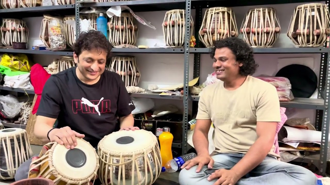 Kishor Vhatkar Tabla Makers, National Awardee for best instrument making