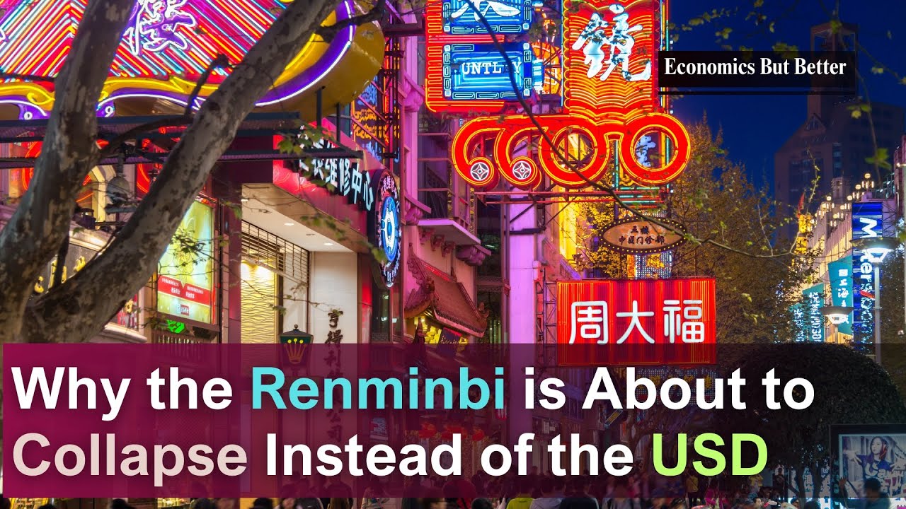 Why the Renminbi is About to Collapse Instead of the USD #renminbi #china #dedollarization