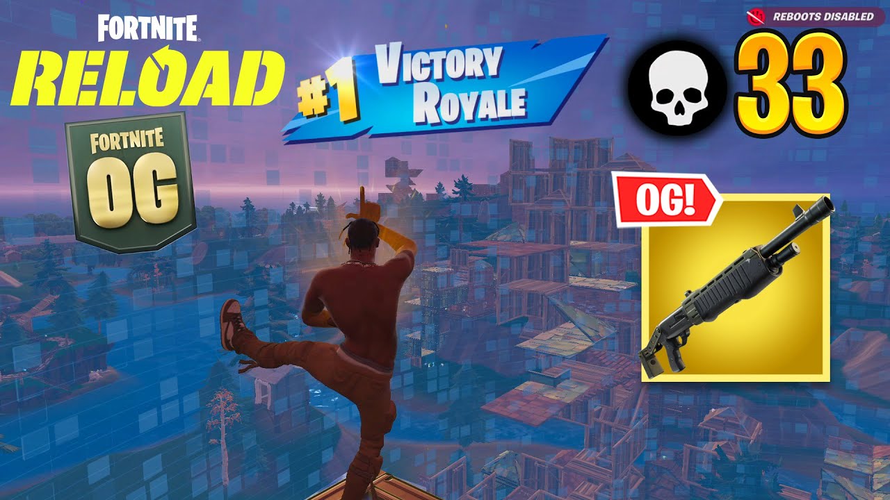 Fortnite Reload | High Kill Solo vs Squads OG Gameplay (Keyboard & Mouse)