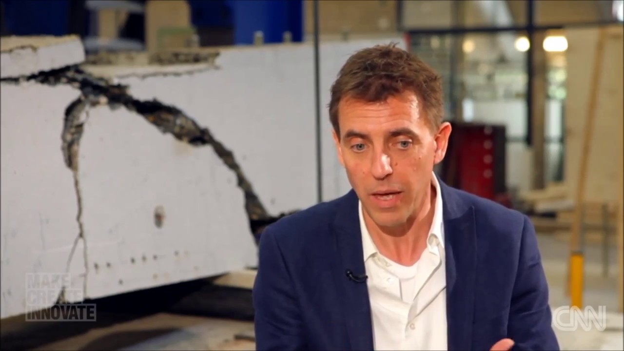 Self Healing Concrete - CNN reporting
