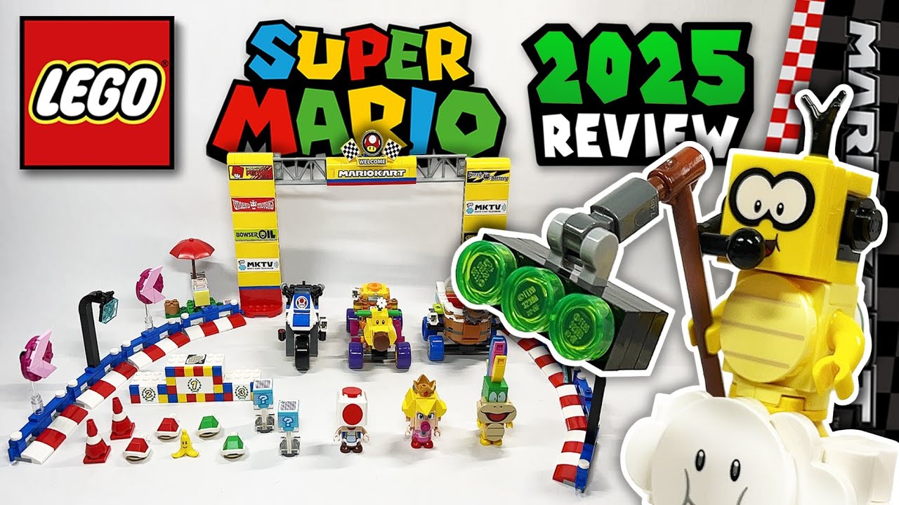 LEGO Super Mario Kart Baby Peach & Grand Prix (72036) - 2025 Set Review