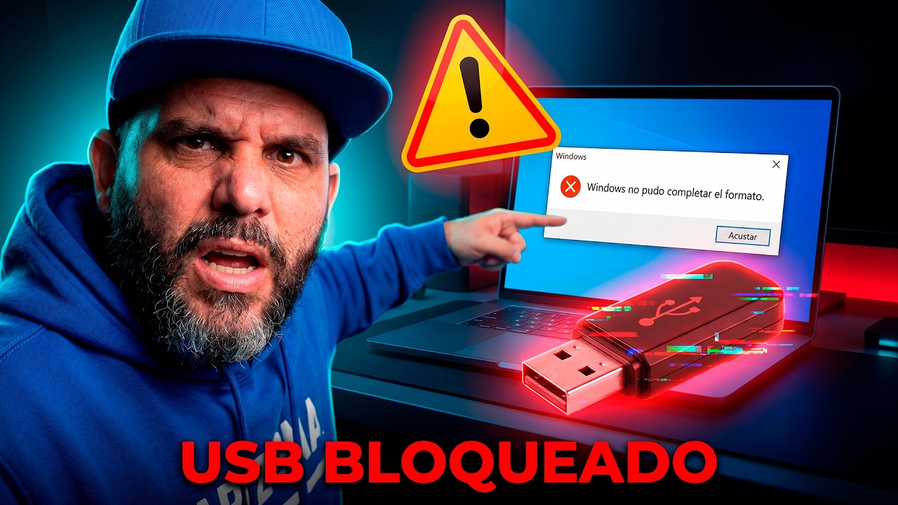 Windows No Pudo Completar el Formato I Reparar USB que No Deja Formatear