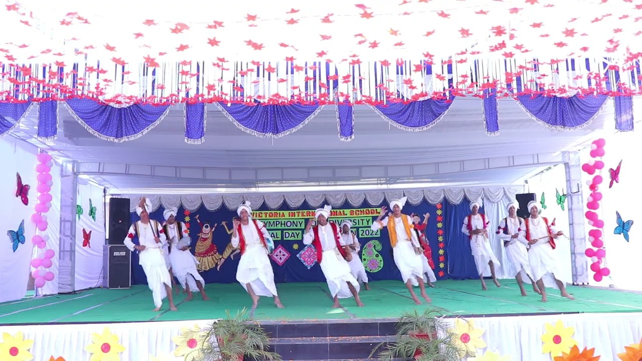 Annual Day Function 2022-23 @ Victoria International School,Mukerian Dance Performance Malwai Giddha