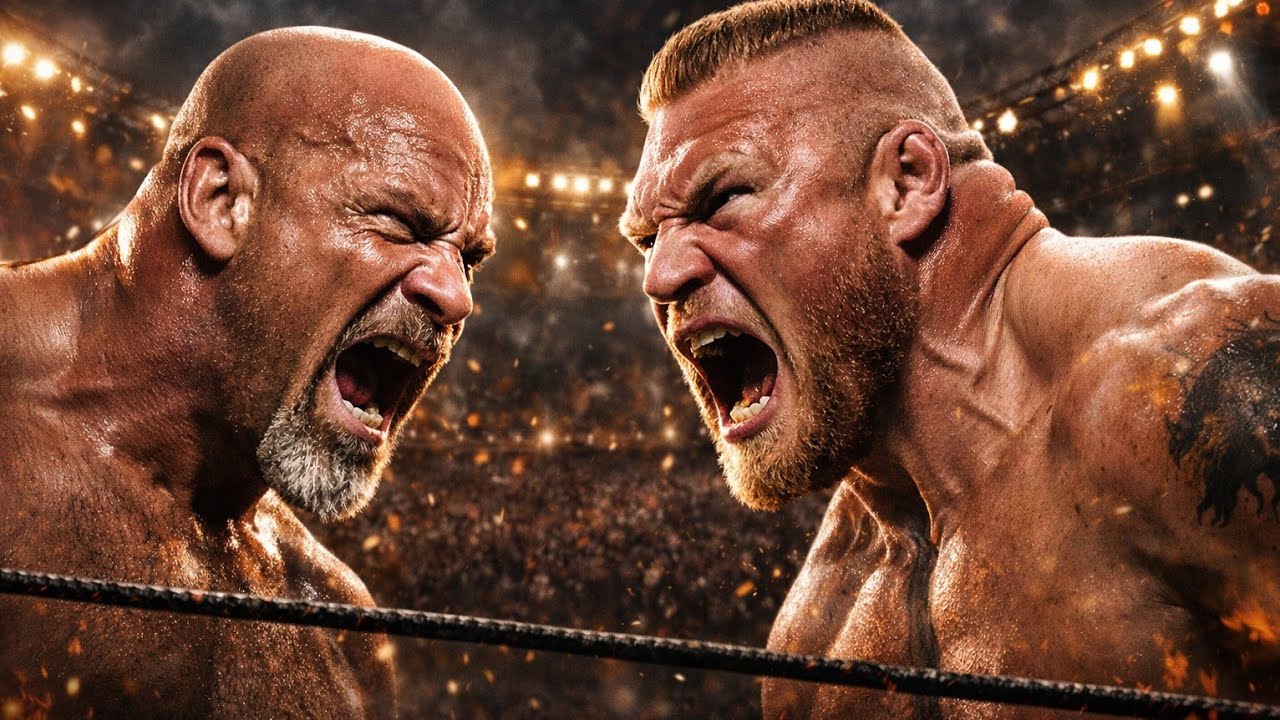 Goldberg vs Brock Lesnar – The Ultimate Beast vs Beast Showdown