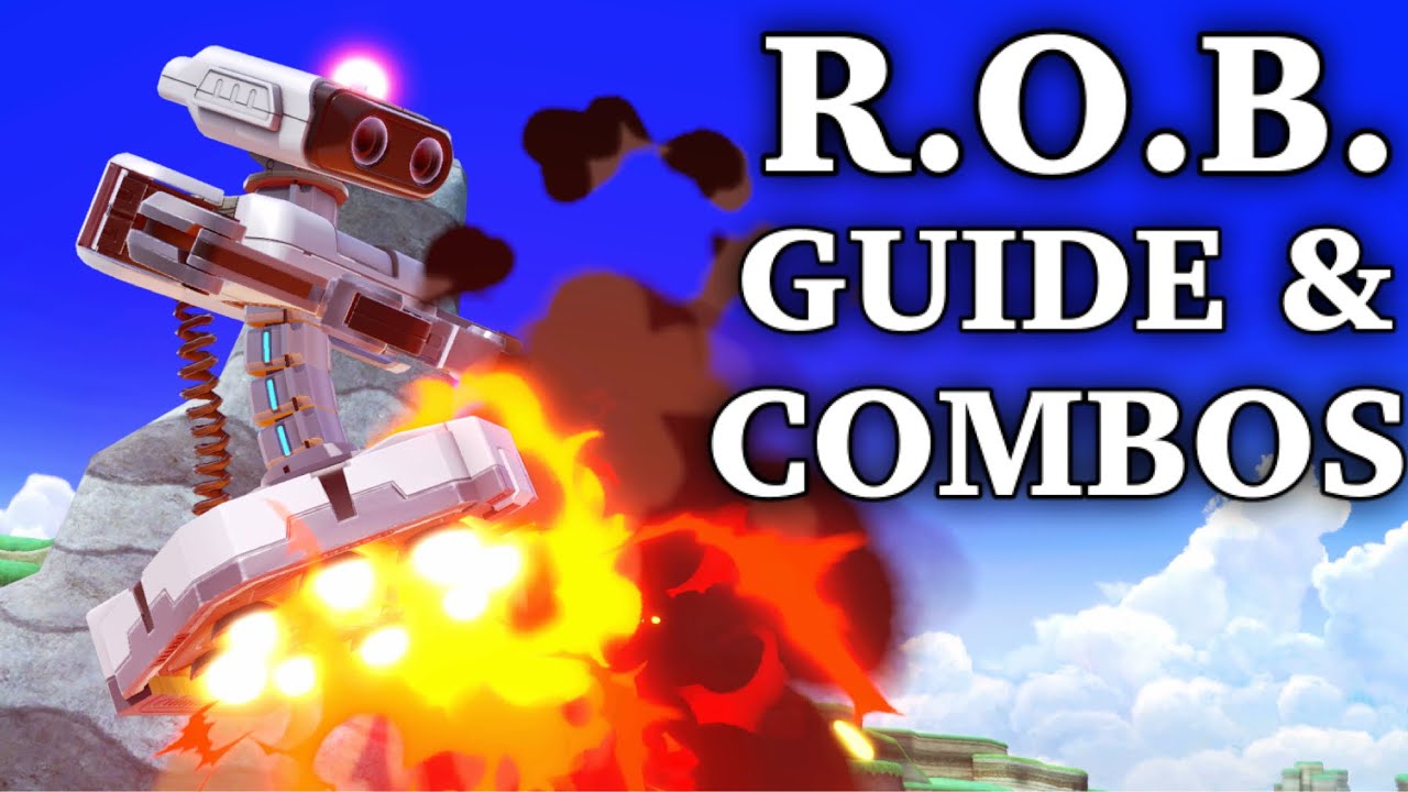 Как играть в R.O.B. в Super Smash Bros Ultimate! Комбо и руководство