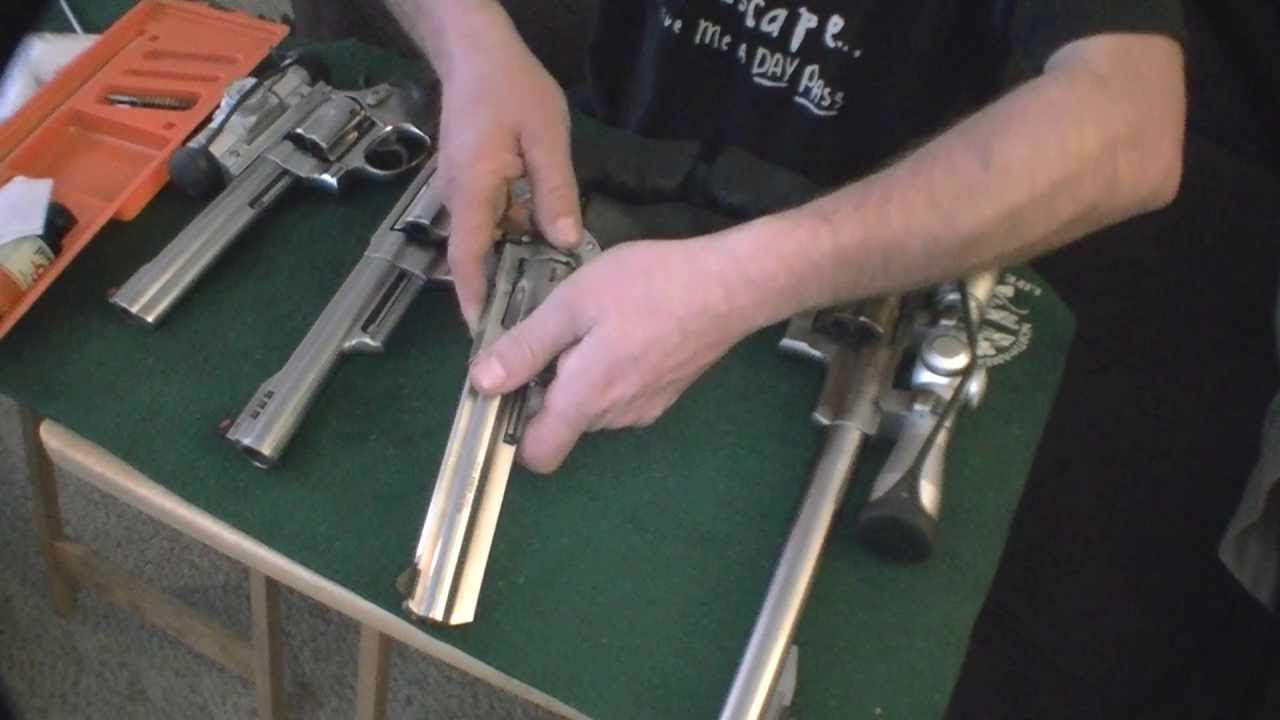 Clean/polish carbon off stainless pistol part 1