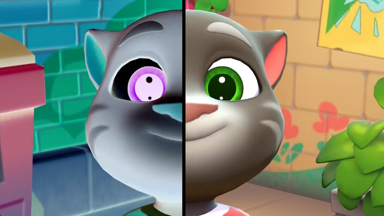 Ghost Talking Tom vs Talking Tom (Same Gameplay?)