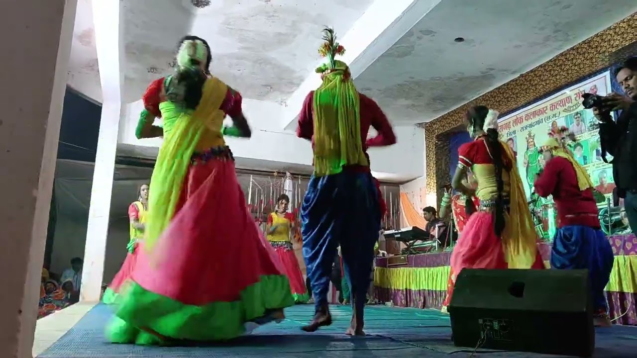 छत्तीसगढ़ी नाच पार्टी ज्ञान की पूजा ग्राम मुरमाडी