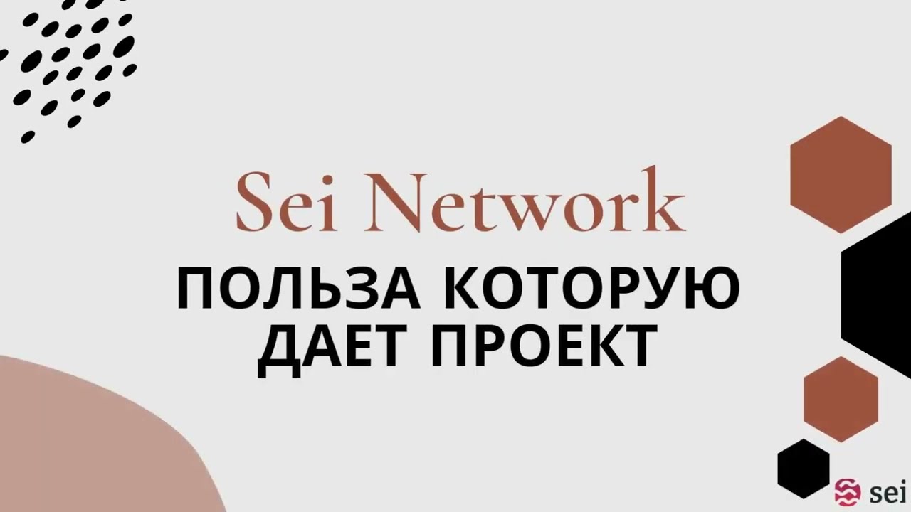 Sei Network. Польза, которую дает нам проект